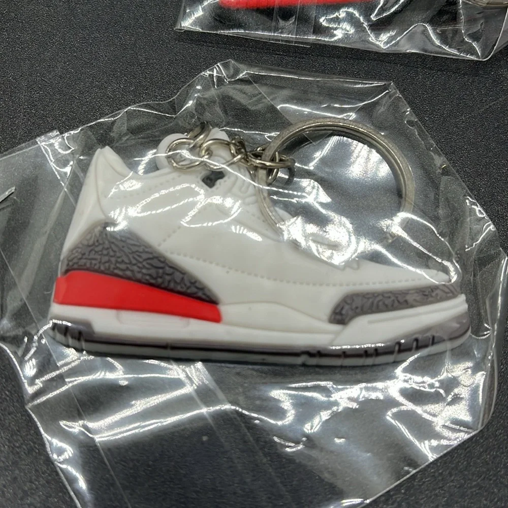 New Nike Keychain Shoes Set of 4 Keychains Air Jordans